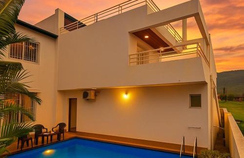 Khattalwada Villa | ll EMPYREAN STAY ll ROYAL SUPREME VILLA ll 3BHK ll AC ll PRIVATE POOL ll FREE WIFI ll