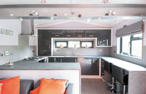 Low Newton Ski Chalet | Lodge with one double with TV.