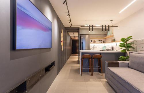 Jardim Oceania Apartment | Loft com jacuzzi privativa frente mar do Bessa