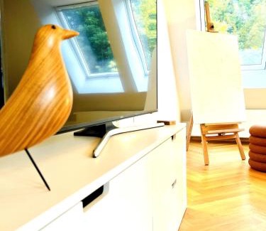 Eisenach Apartment | Loft in Villa - Natur, Kultur & Design