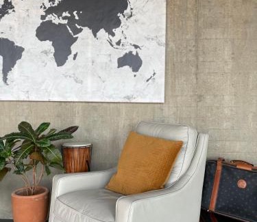 Cholula Apartment | Loft industrial vista a los volcanes