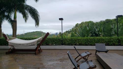 Itajai Apartment | Loft Praia Brava - Itajaí Camboriú piscina e playground