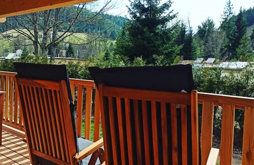 Baiersbronn House | Log cabin, 60 sqm, 2 bedrooms, wooden terrace with garden, max. 4 persons