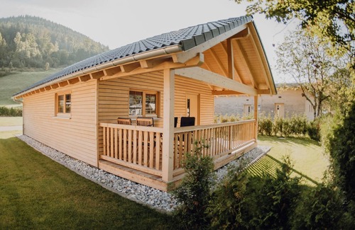 Baiersbronn House | Log cabin, 60 sqm, 2 bedrooms, wooden terrace with garden, max. 4 persons
