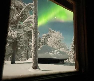 Saariselka Apartment | Log Cabin Apartment Oula C