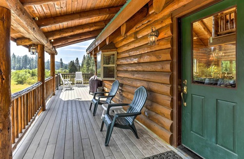 McCloud Cottage | Log Home on 60 Private Acres By Mt Shasta Ski Park