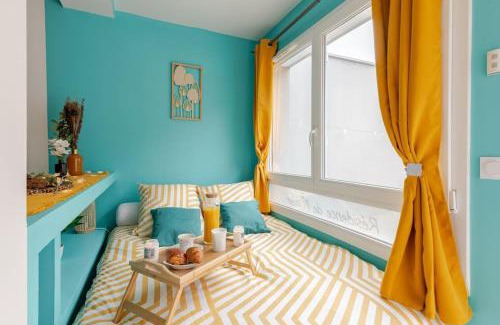 Porte Des Alpes - Mi Plaine - Manissieux Apartment | Logement prive et calme EUREXPO Groupama Stadium TRAM Parking Terasse