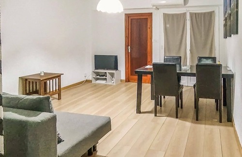 Tavernes de la Valldigna Apartment | Look forward to a wonderful sea view from the terrace of this inviting vacation apartment.