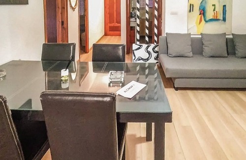 Tavernes de la Valldigna Apartment | Look forward to a wonderful sea view from the terrace of this inviting vacation apartment.