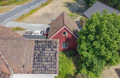 Risor House | Look forward to a great time with the family in this vacation home with fjord view!