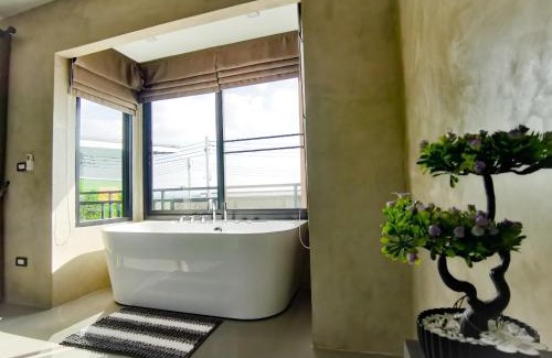 Hin Lek Fai Villa | Lounge in Loft HuaHin Pool Villa บ้านพักในหัวหิน