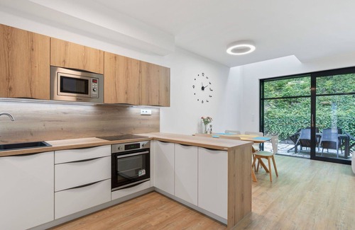 Janov nad Nisou Apartment | Lovely apartment for 6 guests with WIFI, TV and terrace