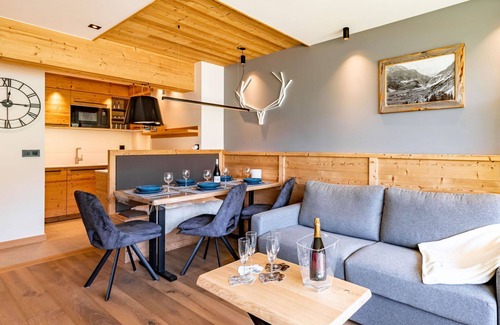 Tignes Apartment | Lovely apartment for 5 people with WIFI, TV and terrace