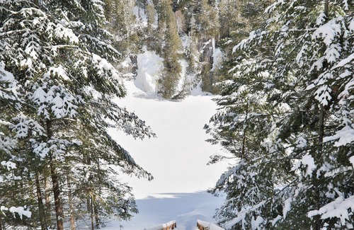 St-Adolphe-d'Howard Cottage | Lovely cottage next to a quiet lake