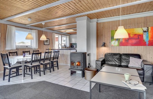 Vejers Strand House | Lovely home in Vejers Strand with sauna