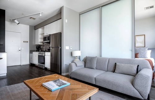 Assembly Square Apartment | Lovely Somerville 1BR w/W/D, Gym & Roof, nr Assembly T, by Blueground