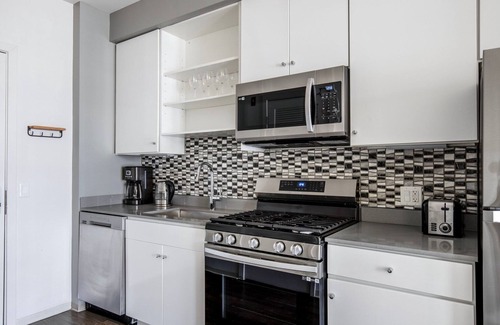 Assembly Square Apartment | Lovely Somerville 1BR w/W/D, Gym & Roof, nr Assembly T, by Blueground