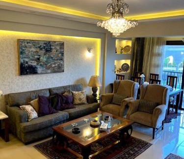 New Cairo Apartment | Lovely2 rooms duplex with pool in front AUC