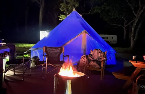St Croix Falls RV Rental | Lovers Lookout 1: Where Rustic Meets Luxury at Big Rock Creek
