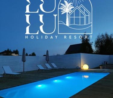 Mielno Resort | Lulu Holiday Resort domki z podgrzewanym Basenem
