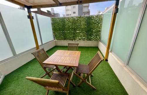 Punta Carretas Apartment | Luminoso monoambiente con patio en Punta Carretas
