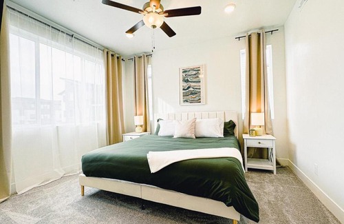 American Fork House | Lux 3BD/2BA w/ King Bed & Garage