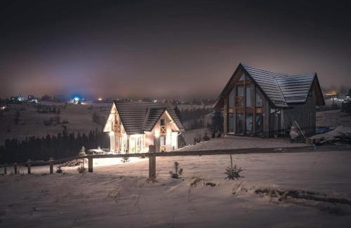 Bialy Dunajec Ski Chalet | Lux Houses DOMEK z widokiem na Tatry z prywatnym jacuzzi