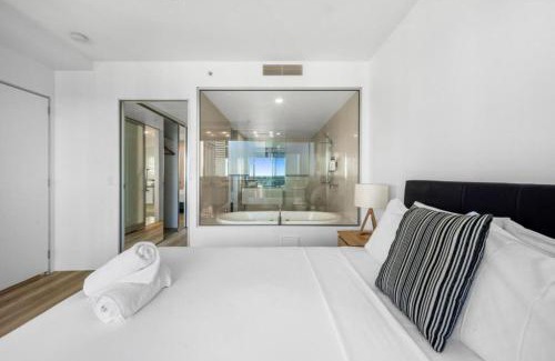 Surfers Paradise Apartment | Luxe 2BDR Oceanview Escape at Circle on Cavill - Hosted by Coastal Letting Co
