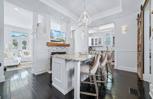 Orange Beach House | Luxe 3BR + Loft Bunks, Steps To Private Beach Access, Pool, Tannin, Water Views