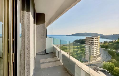 Becici Apartment | Luxe Beachfront Stay in Bečići with Pool