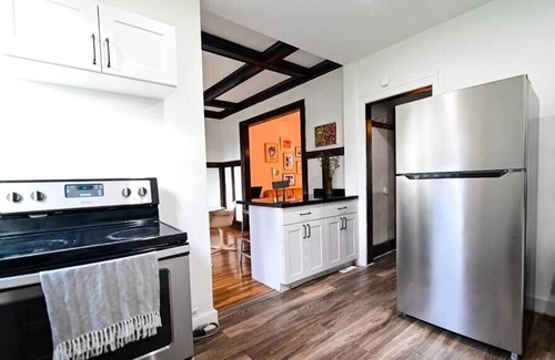 Mexicantown - Southwest Detroit House | Luxe Mid-Century Styled Historic Townhouse #2