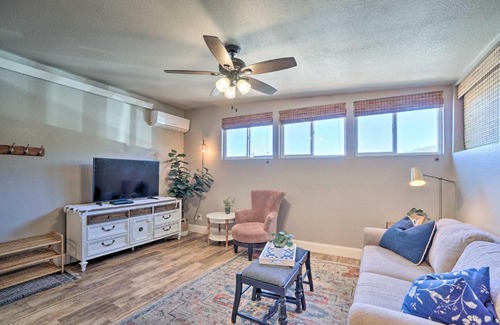 Williams Apartment | Luxe Route 66 Getaway with AandC in Downtown Williams!