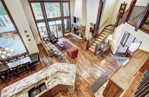 Blue River House | Luxurious 5 bedroom/5.5 bath gorgeous home with hot tub and ping pong table