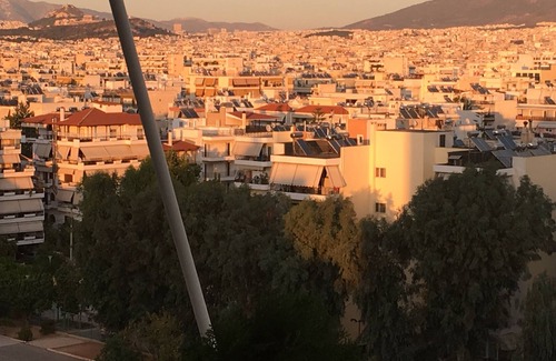 Moschato-Tavros Apartment | Luxurious apartment with unique light and panoramic view to the sea - Akropolis