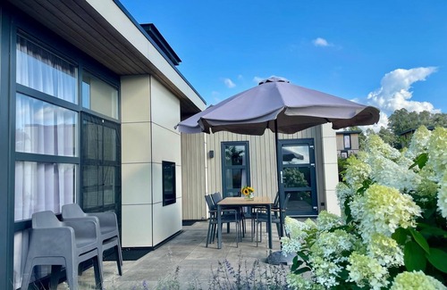 Olburgen House | Luxurious Chalet Waterlijn: your dream vacation on the IJssel! NEW: now with fence