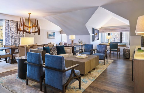Vail Hotel | Luxurious GH Vail Presidential Suite in Vail with Spacious Living & Dining Areas