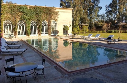 El Aggada Villa | Luxurious Villa exclusively in Marrakech with peaceful swimming pool not overlooked