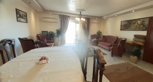 Cairo Apartment | Luxury 3 bed room apartment in rehab october city compound - modern open view luxury stay
