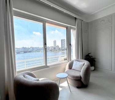 Al Manial Apartment | Luxury 5-Star Nile View Apartment - Prime Cairo Location