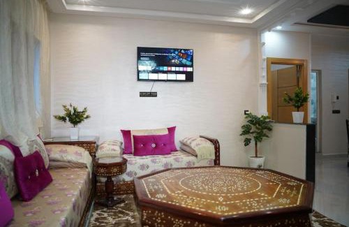 Kenitra Apartment | Luxury Apartment with Fast 200 Mbps Fiber and Balcony View