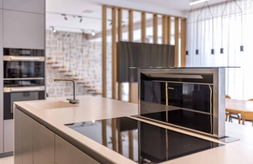 Podglavica Villa | Luxury Beachfront Villa Smart Sienna Rogoznica with pool, jacuzzi, beachfront