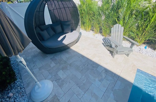 Pass-a-Grille House | Luxury Key West Style Home on Historic Pass-A-Grille Beach Pool BBQ