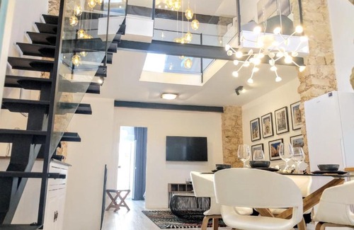 San Anton Apartment | LUXURY New Loft CITY CENTRE & Castle, Alicante