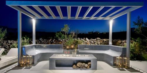 Megalochori Villa | Luxury Santorini Villa 4 Bedroom Villa Secluded Location & Private Pool Megalochori