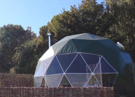 Cuddesdon House | Luxury Star Gazing Dome 2 JUPITER with cozy log burner