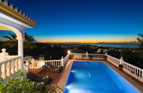 Mijas Villa | Luxury Villa with Heated Pool, Stunning Sea Views & Near Beach