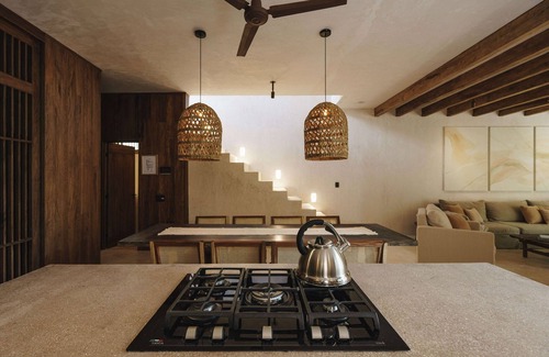 Tulum City Center Villa | Luxury Villa in Tulum Rooftop Pool & Security