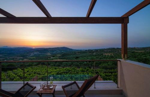 Episkopi Villa | Luxury Villa Malvasia with Seaview and Heated pool