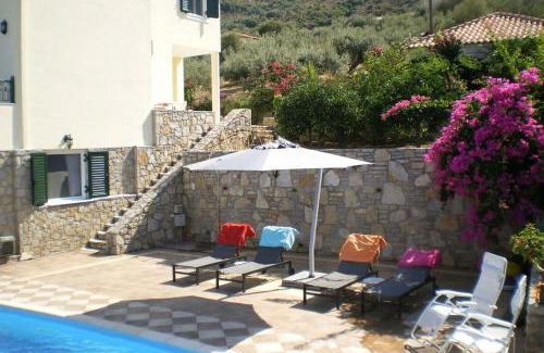 Melissopetra Villa | Luxury Villa with Pool overlooking a Majestic View