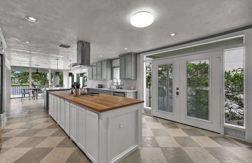 April Sound House | Luxury Waterfront Home with 2 Primary Suites, Pool, Spa, Boat Dock & Breathtaking Views!